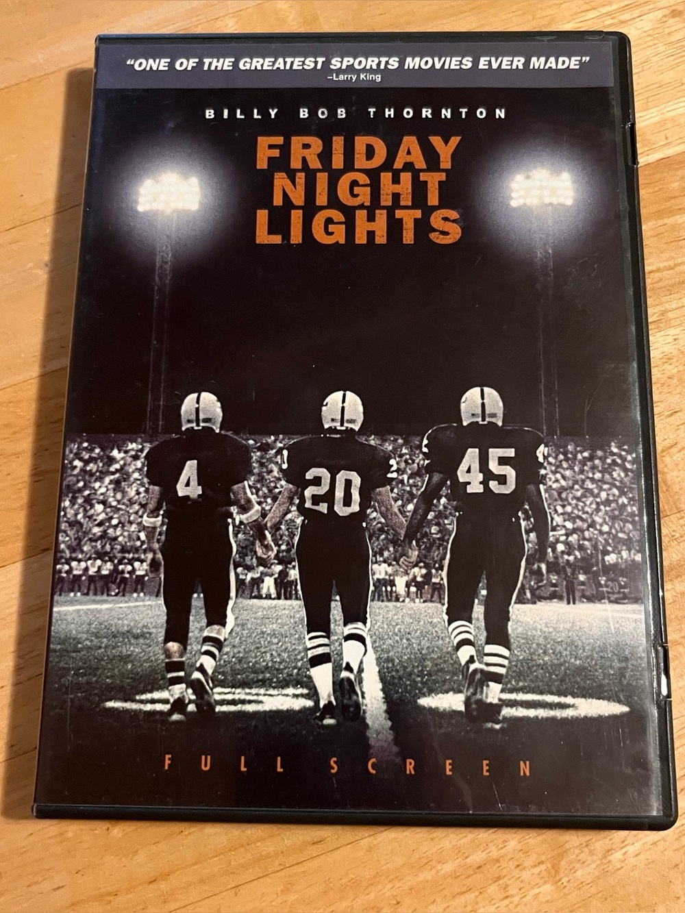 Friday Night Lights DVD Billy Bob Thornton Full Screen
